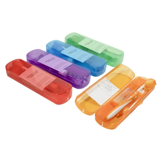 Jogos feitos sob encomenda da escova interdental do cuidado ortodôntico oral do curso do presente